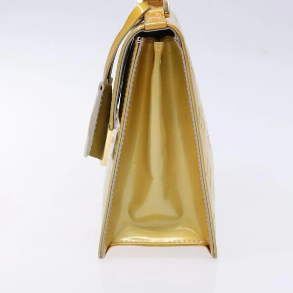 LOUIS VUITTON Monogram Vernis Spring Street Hand Bag Gris M91029 LV Auth 140998 - Picture 8 of 15